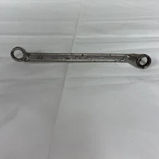 DREBO 1/2” X 9/16” OFFSET DOUBLE BOX END 12 POINT WRENCH MADE IN BRASIL VINTAGE