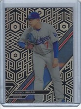 2017 Topps high Tek Julio Urias Pattern #2 Blackout Parallel 