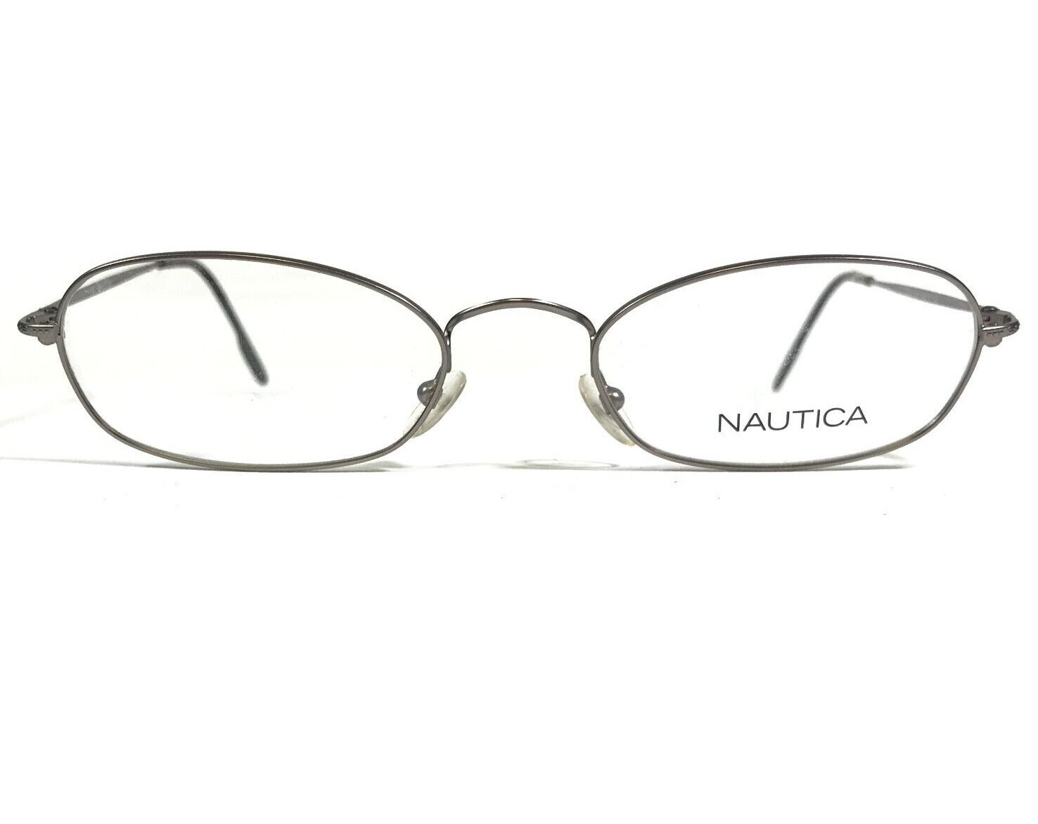 Оправа для очков Nautica N7075 031 Серая круглая с полной оправой 50-19-135 8590₽