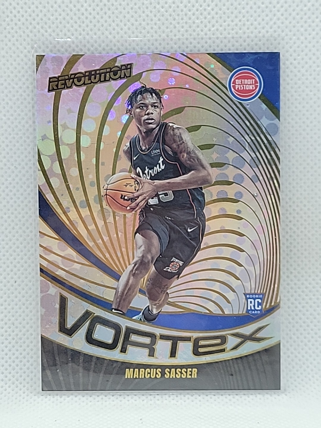 Marcus Sasser 2023/24 Panini Revolution Basketball Vortex Rookie #8 NrMt