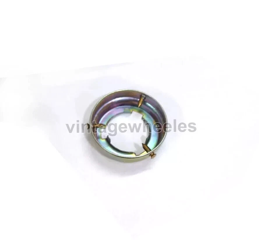 Tapa de tanque de gasolina con bloqueo cromado vintage + llaves aptas para autos Morris Oxford Foto 4 de 4