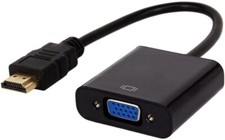 HDMI to VGA, HDMI Male to VGA Female Converter 1080P Video Adapter