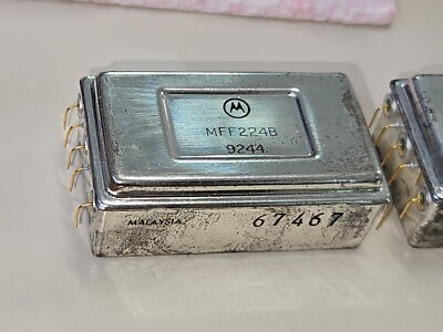 Variation of RF Vintage Amplifier MFF224B & 74N09
