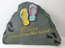 CUSTOM HIDE-A-KEY  LIFE IS A STROLL ON THE BEACH