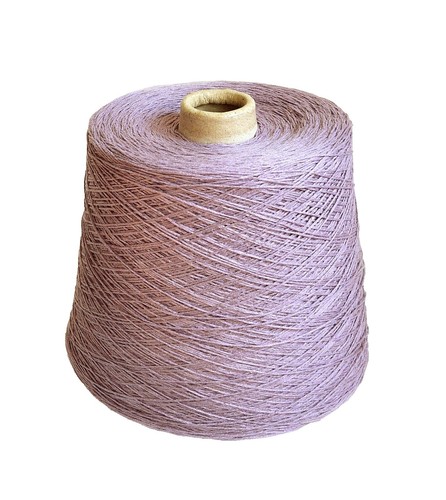 Fil Italien WPL 9685 Pietra - Lin/viscose Jaune Pour Tricot, Crochet, Tissage