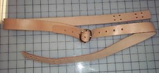 Musket Sling 1 1/4" Brass Buckle 18th century Reproduction N Tie