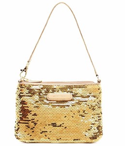 gold sparkly michael kors purse