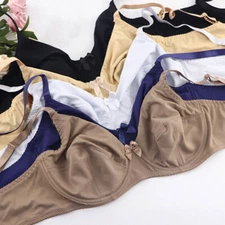 Mens Bras Unpadded Womanish Brassiere Transgender Underwear Sissy Sexy Lingerie