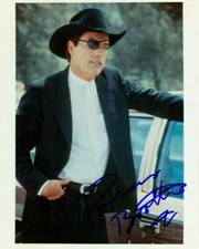 Powers Boothe signed 8x10 photo In-person