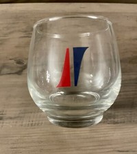 Vintage National Airlines  8oz Cocktail Glass Nice Aviation Collectible