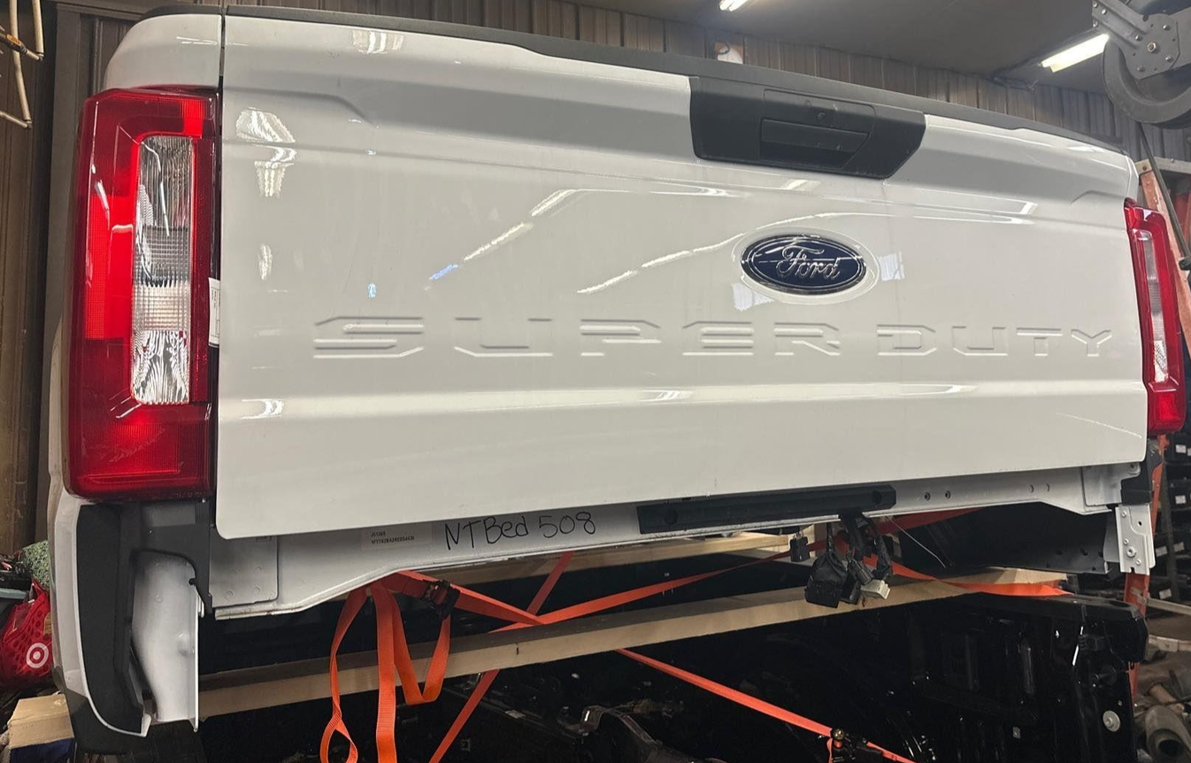 Oxford White Trunk/Decklid for 2017-2023 Ford F250 Super Duty Pickup