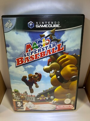 Mario Superstar Baseball (Nintendo GameCube) OVP Top