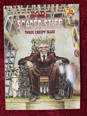 Vintage Golden Books Really Scared Stiff Three Creepy Tales Special Edition 1992