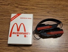 Vintage Mc Donalds FM/AM Headphone Radio. Extremely Rare