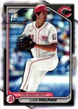 2024 Bowman Draft #BD-100 Luke Holman