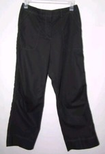 NWT J Jill Size 4 Cropped/Capris Black Genuine Fit at waist