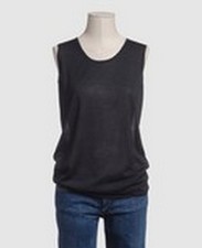 BRUNO MANETTI Made in Italy silk top sottogiacca canotta t-shirt seta 42 S NWT