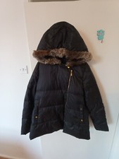 Ladies Hoss Intropia Women's Padded Coats Jacket Size Eu 40 Uk 10-12 Black