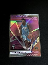 Jae’Sean Tate Signed Autographed 2020-21 XR Pink Rookie Card Rockets