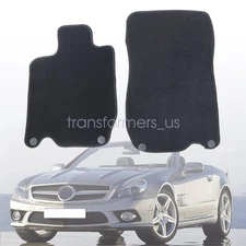 2002-2011 For Mercedes Benz SL-Class R230 Front & Rear Velour Floor Mats Carpet