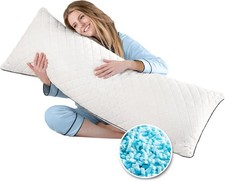 Body Pillow, Memory Foam Body Pillow for Adults, Long Pillow for Bed