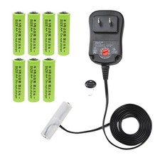 Battery Eliminator Kit Adjustable AC Power Supply Adapter AA