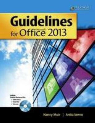 Guidelines for Microsoft Office 2013 MUIR; VERNO