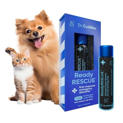 Dr. Cuddles Activated Charcoal Powder for Dogs & Cats - Veterinary-Grade Pet