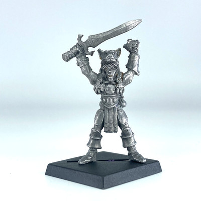 Waldelfen Champion - Waldelfen - 1987 Warhammer Fantasy Zitadelle Metall X7476