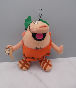 1990 Little Caesars Pizza Finger Puppet Plush 5.5" Doll Toy