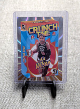 A'ja Wilson [Holo Laser] #10 2026 Panini Donruss WNBA Crunch Time /99
