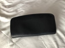 Coach Black Genuine Glovetanned Leather Accordion Zip Wallet Vintage Y2K