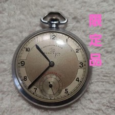 Election Pocket Watch Manual Winding Silver Vintage Collectible