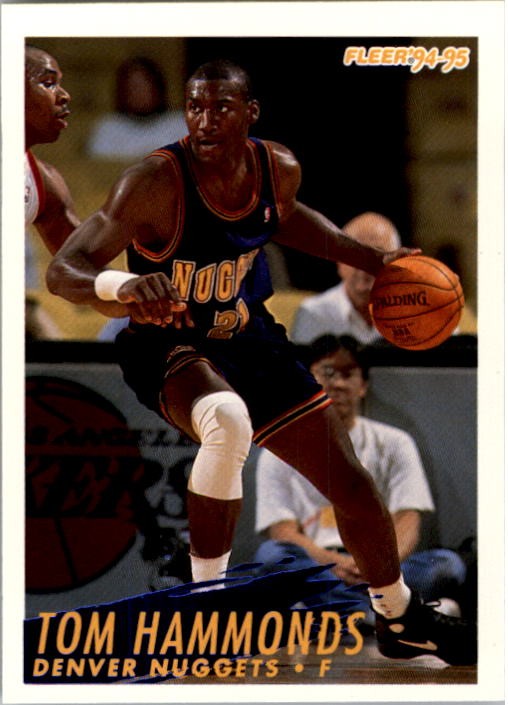 1994-95 Fleer #273 Tom Hammonds - BSK