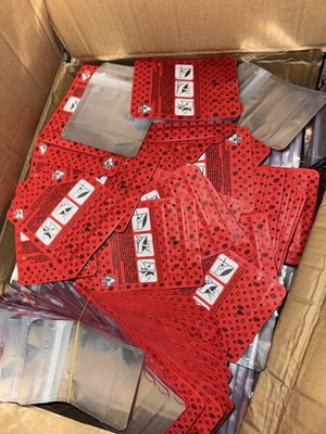Backpack Boyz Red/Black Half Clear 200 Mylar Bags Smell Proof, Stand Up,