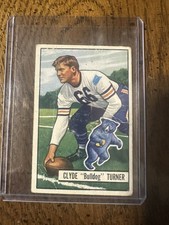 1951 Bowman Football Card #13 Clyde “Bulldog” Turner-Chicago Bears 