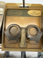 WEAVER QUICK DETACH RINGS 30MM LOW DET RINGS MATTE 49121 76683491213