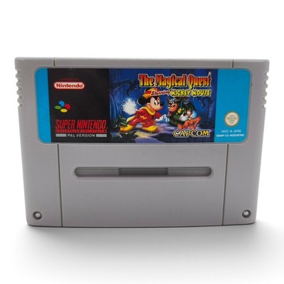 The Magical Quest Starring Mickey Mouse   SNES PAL   Capcom   Modul