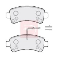 FüR Peugeot Boxer 2006 Apec BremsbeläGe (Hinten) (R90) PAD2125