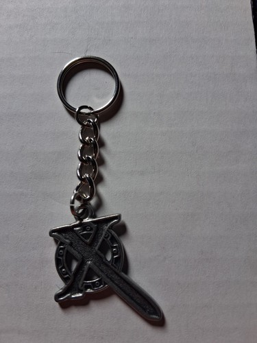 Xena Sword And Chakram Keychain 