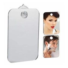 Fogless Acrylic Mirror Shower Shave Make Up Fog Free Shaving Mirror Portable UK