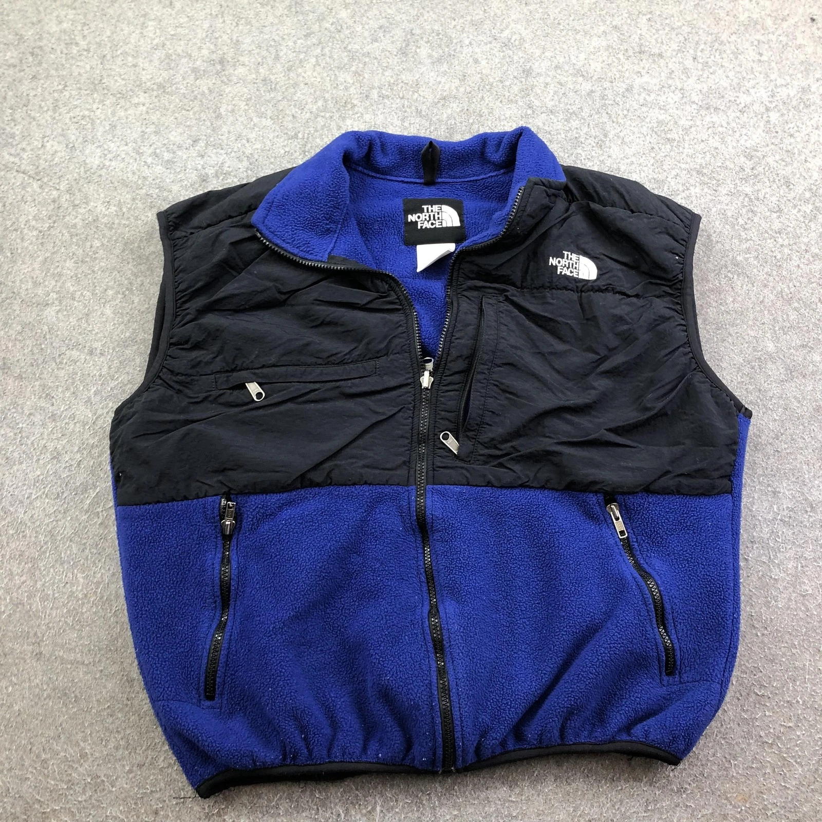 Vintage The North Face Vest Mens Large Blue Fleece Full Zip Outdoor USA
Opens in a new window or tab