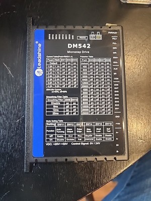 DM542 Digital Stepper Motor Driver 1.0-4.2A 20-50VDC For NEMA 17 and NEMA 23