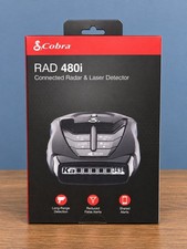 Cobra RAD 480i Connected Radar Laser Detector Long Range Drive Smarter