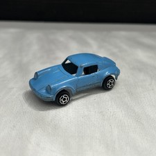 Tootsie Toy Die-cast Porsche Baby Blue Made In USA Chicago#2 Vintage Toy
