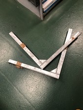 Galvanized angle iron Brackets , shelf , Cantilever