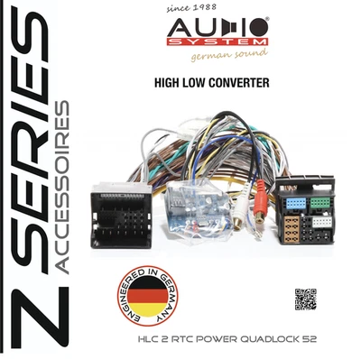 Plug & Play 2-Kanal High Low Adapter kompatibel mit Skoda Octavia 5E 2012 -2020 - Bild 1 von 4