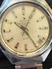 Zenith Defy 28800 Automatic. Diver Case Ref 010902290. 37mm. Silver Dial