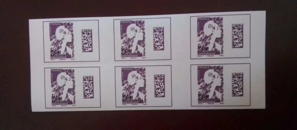 1 Carnet timbres Saint Pierre Miquelon 2024 Marianne internationale adhesif  SPM - Photo 1/1