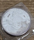 Holiday 1997 Merry Christmas Peace Santa 1 Troy Oz .999 Fine Silver Round